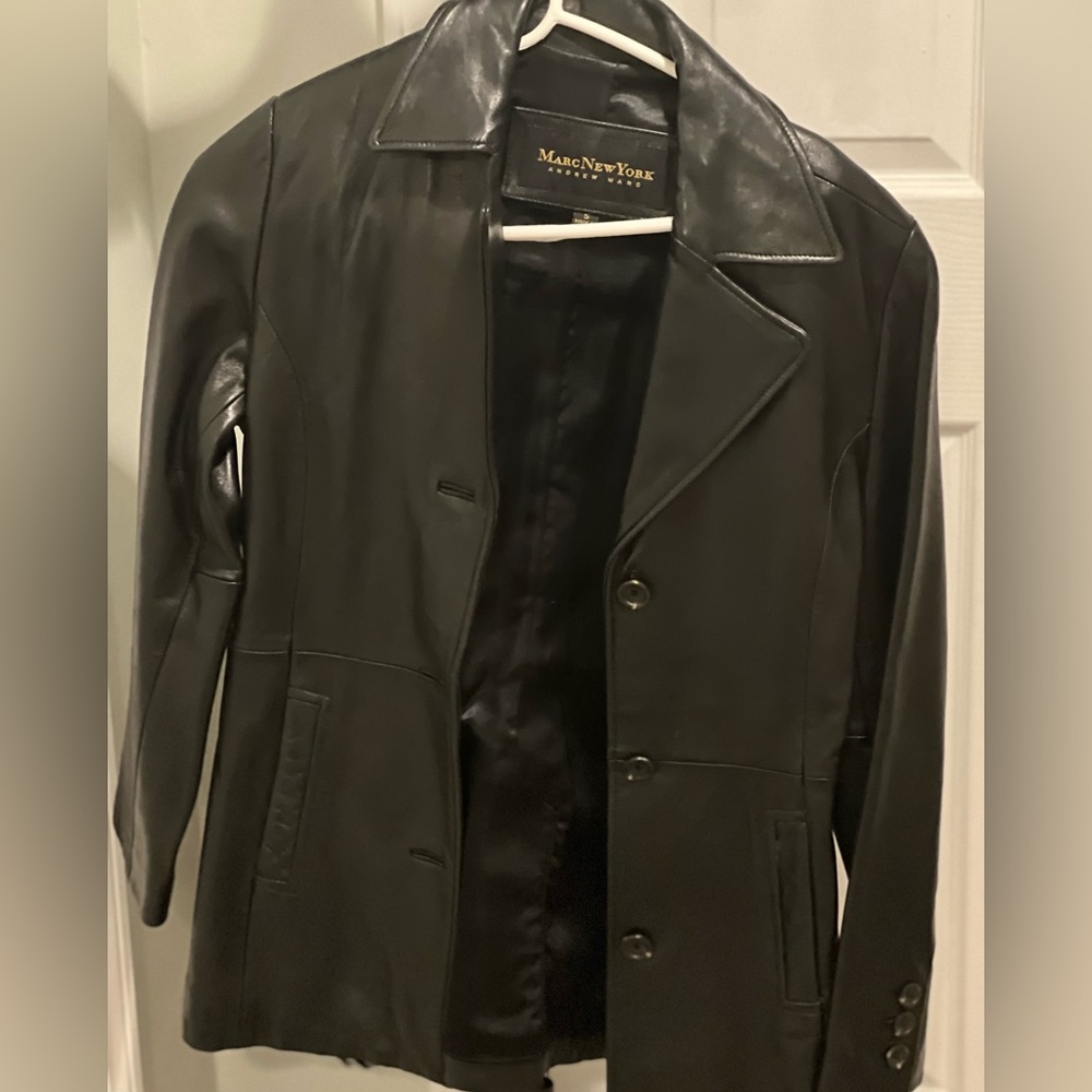 Mark New York leather jacket
